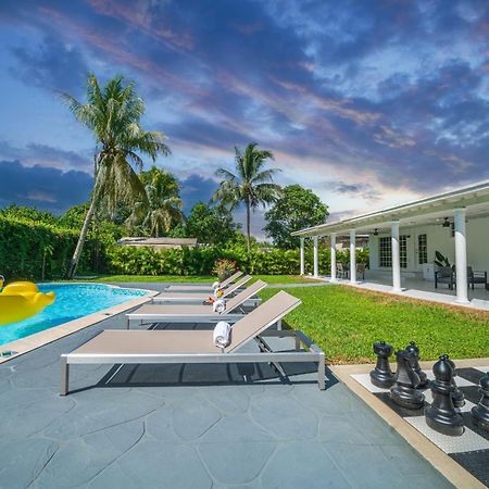 New Tropical Oasis Retreat In Miami Villa Exterior photo